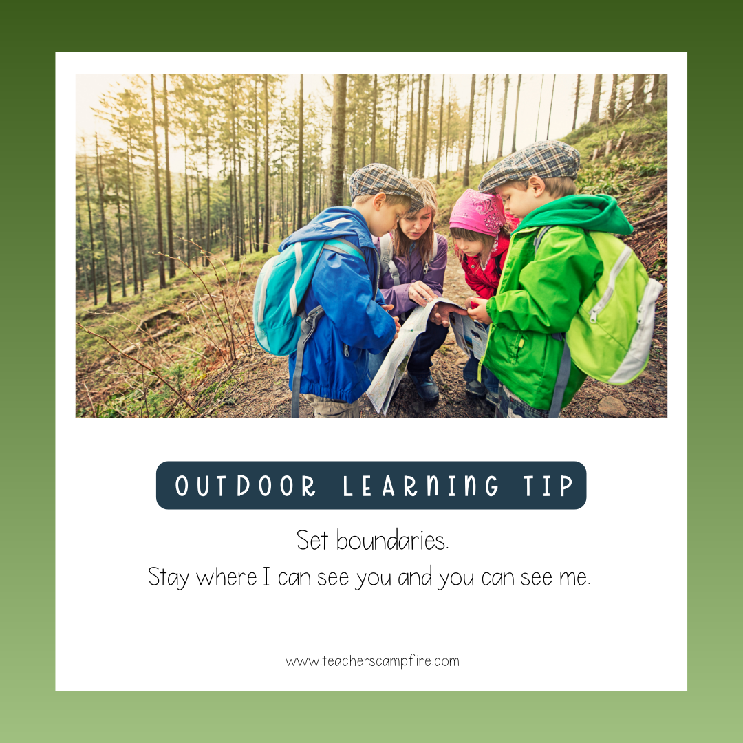 outdoor learning tip